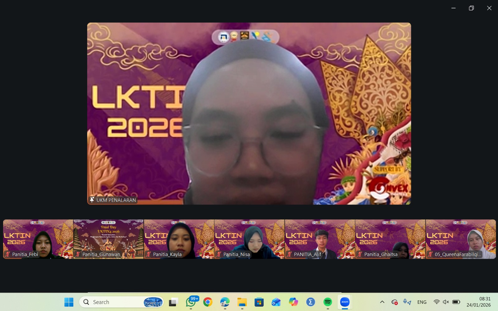 Sambutan Ketua Pelaksana